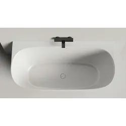 Ванна пристенная Salini Sofia Wall 160x80 (S-Sense, глянцевый)