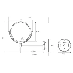 Косметическое зеркало 8