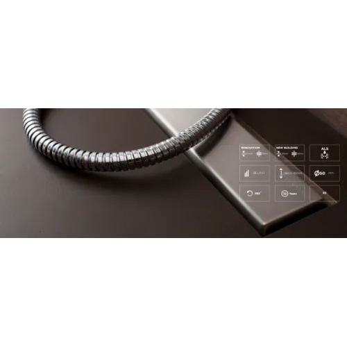 Душевой трап линейный 2в1 (под плитку/Хром) Pestan Confluo Frameless Line 750 NEW
