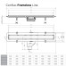 Душевой трап линейный 2в1 (под плитку/Хром) Pestan Confluo Frameless Line 850 NEW