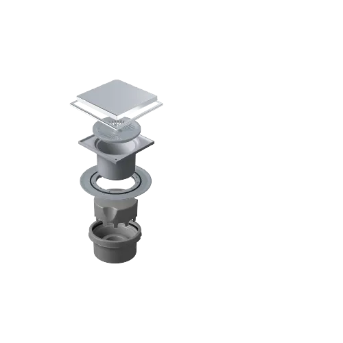 Трап точечный Pestan Confluo Standart VERTICAL PLATE 10X10 2 IN 1 NEW