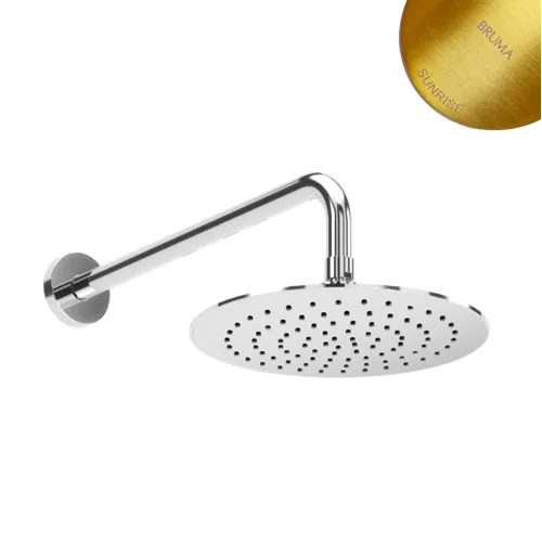 Система скрытого монтажа Bruma Adagio на 2 потока Set 193 130 1 SR, верхний душ 300мм Sunrise