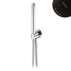 Душевой гарнитур, с металлическим шлангом 160 см, и ручной воронкой Elo из АБС-пластика - BlueR 145 591 7NS Night Sky