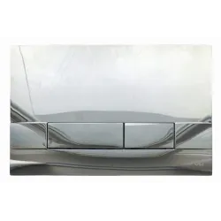 Кнопка смыва механическая OLI Narrow  хром