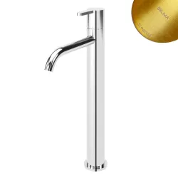 Смеситель для раковины высокий, настольный Leaf 167 002 0SR Sunrise