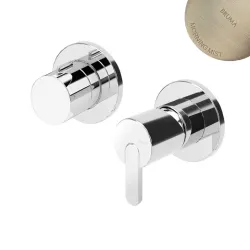 Смеситель скрытого монтажа, с 3 выходами Leaf 167 312 3MM Morning Mist