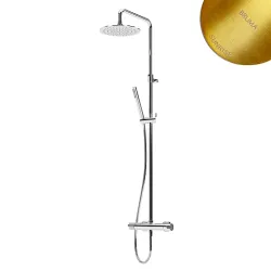 Душевая система с верхней лейкой с латуни Ø300 мм Leaf 167 653 1SR Sunrise