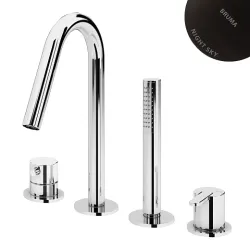 Смеситель на борт ванны Leaf 167 990 1NS Night sky