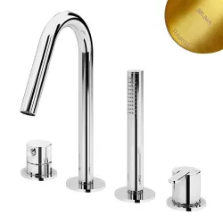 Смеситель на борт ванны Leaf 167 990 1SR Sunrise