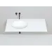 Раковина встраиваемая Salini MAREA 11 (S-Stone, матовый) 55x40 см