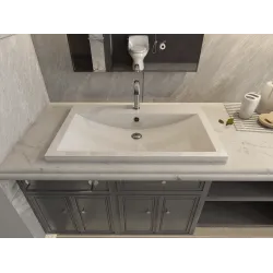 Раковина Madera Alice 58x48 см литьевой мрамор