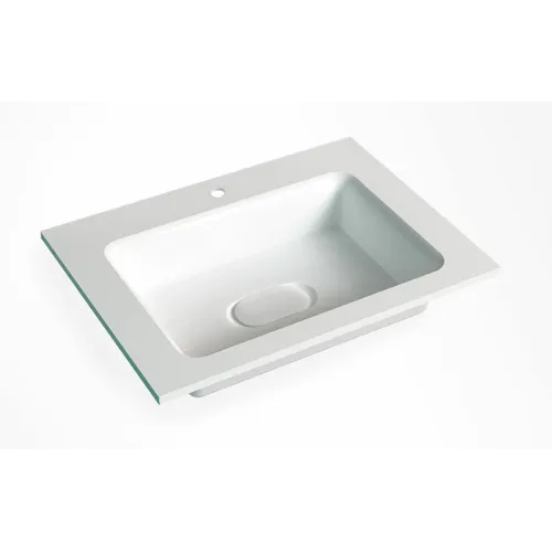 Раковина Madera Modul 65x45 см литьевой мрамор (Mol.08.65/W)