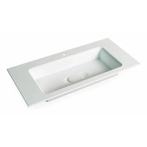 Раковина Madera Modul 100x45 см литьевой мрамор (Mol.08.100/W)