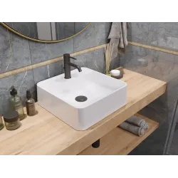 Раковина накладная Madera Venera 50x37 см, искусственный мрамор