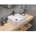Раковина накладная Madera Venera 50x37 см, искусственный мрамор