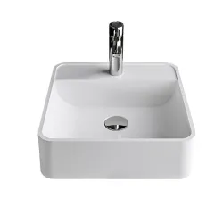 Раковина накладная Madera Venera 50x37 см, искусственный мрамор