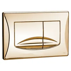 Кнопка смыва механическая OLI River Dual  золото