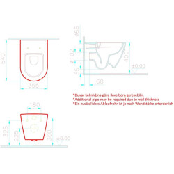 Унитаз подвесной Vitra Sanibelle SmoothFlush безободковый, с сиденьем микролифт