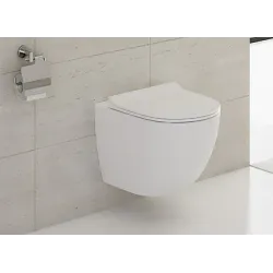 Унитаз подвесной Vitra Sento Rim-ex безободковый унитаз