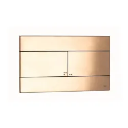 Комплект инсталляции OLI 120 механическая + клавиша Slim INOX металлическая, бронза/медь
