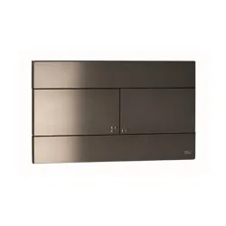 Комплект инсталляции OLI 120 механическая + клавиша Slim INOX металлическая, gun metal