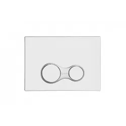 Комплект: подвесной безободковый унитаз S40 SmoothFlush с тонким сиденьем с микролифтом, инсталляцией и панелью управления глянцевый хром