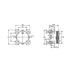 Скрытая часть Ideal Standard Active