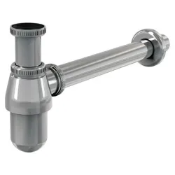 Сифон для раковины AlcaPlast  хром