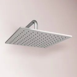 Квадратный верхний душ Ideal Standard IDEALRAIN 300 мм - латунь (силиконовые форсунки “Easy clean“)