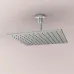 Квадратный верхний душ Ideal Standard IDEALRAIN 300 мм - латунь (силиконовые форсунки “Easy clean“)
