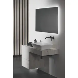 Смеситель для раковины Ideal Standard CERALINE (черный матовый) с внутренней частью в комплекте