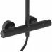 Система душевая Ideal Standard Ceratherm T25+ черная матовая, с термостатом