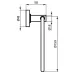 Полотенцедержатель Ideal Standard IOM кольцо