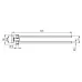 Полотенцедержатель Ideal Standard IOM двойной