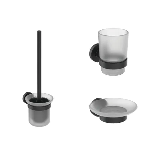 Набор аксессуаров Ideal Standard IOM Black  (РАСПРОДАЖА)