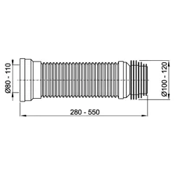 Гофра AlcaPlast