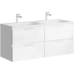 Подвесная тумба Aqwella Accent 121.4x54.3x44.5 см (ШxВxГ) Белый