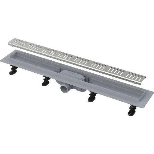 Душевой лоток AlcaPlast Simple APZ10 650 с решеткой и опорами