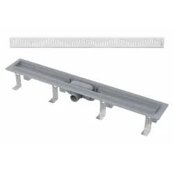 Душевой лоток AlcaPlast APZ8-Simple 850 с решеткой и опорами