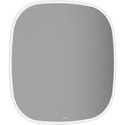 Зеркало с подсветкой и подогревом Aqwella Aura 80x80x3 см (ШxВxГ)