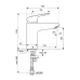 Смеситель Ideal Standart Ceraflex  для раковины