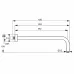 Кронштейн для верхнего душа Ideal Standard IdealRain  (400 мм)