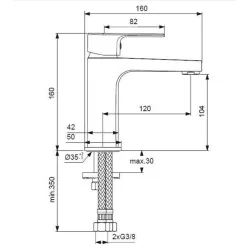 Промо набор для ванной Ideal Standard ESLA 3 в 1,