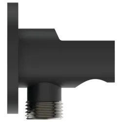 Держатель лейки с подключением Ideal Standard IDEALRAIN Black