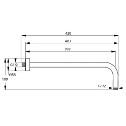 Набор Ideal Standard Esla 6 в 1