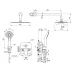Промо набор для душа Ideal Standard Ceraplan (300*200 см)
