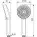 Лейка для душа 100мм Alu+ Ideal Standard, хром