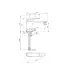 Смеситель Ideal Standart CeraLife O для раковины H100