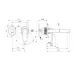 Смеситель для умывальника Ideal Standard CeraLife O (отдельно докупается A1313NU)