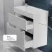 Тумба Raval Brik 65x33 подвесная белая